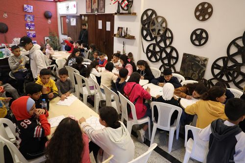 جمعية تيرو للفنون مع أطفال جنوب لبنان