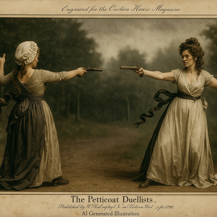 A Moment in London’s History – The “Petticoat Duel” A Moment in London’s History – The “Petticoat Duel”